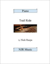 Trail Ride piano sheet music cover
